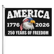 Flag Banner American 250th Anniversary Flag Fg 250 American3X5FT