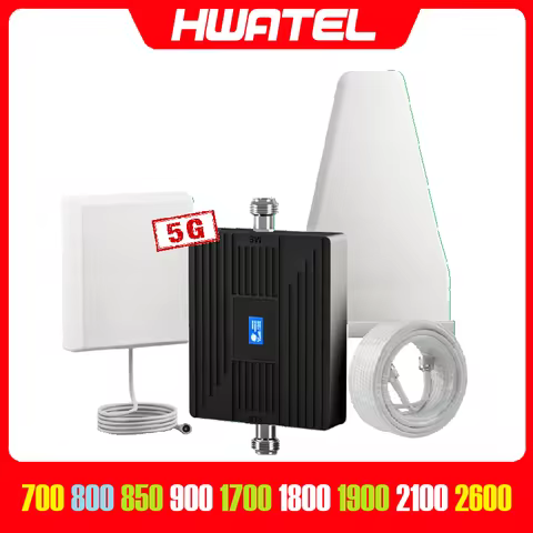 Signal Booster Boosters LTE GSM 2G 3G 4G 5G Cell Phone Booster Mobile Signal Amplifier Cellular Sign