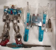 bandai mg 1/100 rx-178 mk 2 super gundam clear 透明版