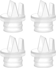 Maymom 2nd Generation Pump Valves for Spectra S1, S2 and 9 Pumps and Compatible with Avent Comfort Electric Breast Pump; (4 pc)