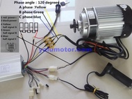 Oss Dinamo Listrik BLDC 1000W 48V Mesin Mobil MotorListrik 1KW Beban