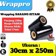 Black Plastic Wrapping 5Cm-35Cm Black Stretch Film/ 5-35 ||
