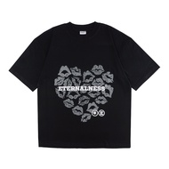 Eternalness Oversized Tshirt Unisex | Men's Distro T-Shirts Kisses Oversized T-Shirts