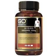 GO Healthy CoQ10 Ubiquinol 100mg 60 Capsules