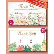 Custom Print Wish Card/Thank You Card/Business Card/Loyalty Card/Name Card/Warranty Card/Calendar/Pr