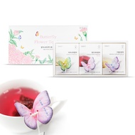 [KKOKDAM] 3 Butterfly flower tea bag Gift Set(3box inside) / Gifting tea / Korean tea