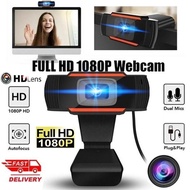Webcam HD 480P / 720P / 1080P dengan Mikrofon