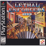PS1 Game Lethal Enforce I & II