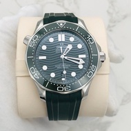 Omega Omega Omega Men's Watch Hippocampus Series Mechanical Boy Watch Green Disc