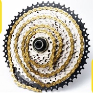 11 Speed Ybn Gh11 Ti Bicycle Chain - @ G Gold