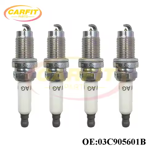 OEM 03C905601B 03C905601A SIZFR6B8EG Iridium Spark Plug For Audi A1 A3 VW Passat Golf Polo Jetta Tig