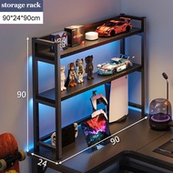 KUCA โต๊ะคอม โต๊ะเกมมิ่ง 160/140/120CM ขาโลหะแข็งแกร่งรุ่นพิเศษ L พื้นผิวคาร์บอนไฟเบอร์ GamingTable[