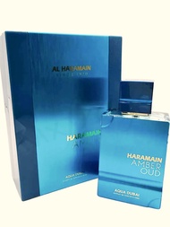 แท้💯AL Haramain Amber Oud Aqua Dubai de Parfum