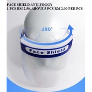 Ready Stock Face Shield Anti Virus Face Protection eye protection &amp; anti fog anti splat