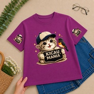 KICAU MANIA BUDAK T-SHIRT LELAKI PEREMPUAN UNISEX PAKAI READY STOCK T-SHIRT 2-12Y