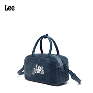 Lee Velvet Retro Bowling Boston Large Capacity Single Shoulder Crossbody Bag for Work Commuting Hand