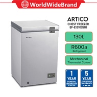 Elba ARTICO EF-E1310(GR) Chest Freezer 130L R600a Mechanical Thermostat Control