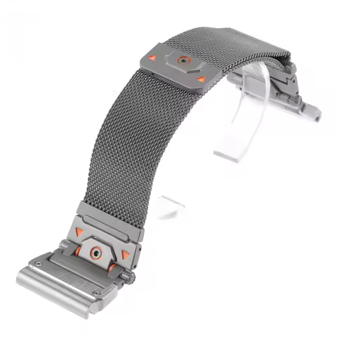 22 26mm Milanese Stainless Steel watch band strap For Garmin Fenix 8 epix, Fenix 7/6 /5, Descent G1/