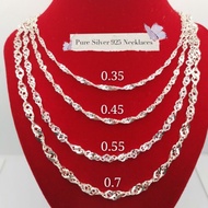 silver 925 necklace