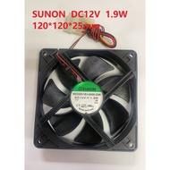 SUNON Jianzhun FAN Cooling 12v = 1.9W 120X120X25mm Model EEC0251B3-0000-G99