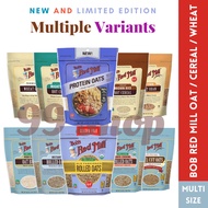 Bob's Bob Red Mill Oats Series Gluten Free Whole Grain Steel Cut Oats | Old Fashioned Rolled Oats | 