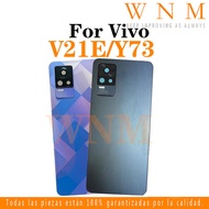 Back Battery Cover Housing For VIVO V21E / Y73 Battery glass Back Cover Rear Door Case Replacement P