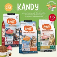 {แถมเปียกKandy1ซอง}  Kandy แคนดี้ อาหารแมวโฮลิสติก สำหรับแมวทุกช่วงวัย ไม่มีผลพลอยได้จากสัตว์ปีก ไม่