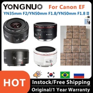 yuan6 YONGNUO YN35mm F2 YN50mm F1.8 II Lens for canon EF mount Auto Focus, Full Frame, Standard Prime Lens for DSLR Camera DSLRs Lenses