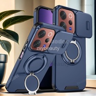 For Vivo V70 Elite 4G 5G 2025 Case Shockproof Armor Slide Magnetic Casing For VivoV70 V70Elite Ring 