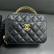 Chanel 22S top handle mini vanity case