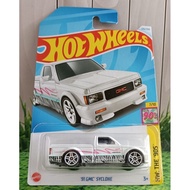 HOT WHEELS '91 GMC SYCLONE WHITE WHITE