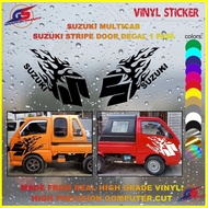 【COD】 ♞Suzuki Multicab Body Decals -Stripping Decal High Quality Vinyl Sticker