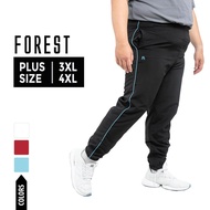 Forest Tracksuit Lelaki Saiz Besar | Forest Plus Size Tracksuit Men Track Pants Big Size - PL10652