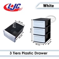 Plastic Drawer Storage Cabinets  3/4/5 tier / Laci Plastik / Almari Plastik / 塑料抽屉储物柜