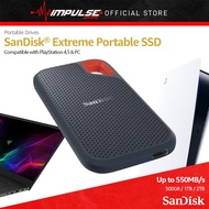 SanDisk Extreme Portable SSD Portable Drive USB 3.1 Gen 2 Type-C 550MB/s - (500GB/1TB/2TB)