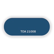 TOA Supershield Duraclean A+ ซุปเปอร์ชิลด์ สีทาบ้าน เฉดสี 21001 กึ่งเงา 3.5 ลิตร สีทาภายนอก สีทาภาย