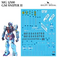 [DELPI DECAL]  276  MG 1/100 GM SNIPER II GUNDAM WATER SLIDE DECAL