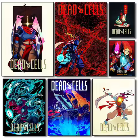 Game Dead Cells Posters Video Games Prints Canvas Painting Dead CellsWall Art Pictures Home Room Ind