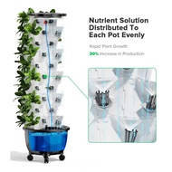 2nd Gen Aeroponic Vertical Tower Indoor Plant Garden Growing Systems Vertical hydroponic hidroponic 