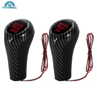 OPENMALL 5/6 Speed Car Gear Shift Knob with LED Backlight Shifter Lever Handle Stick For BMW X1 X3 X