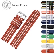 20mm 22mm Nylon Strap For MoonSwatch And BlancpainXSwatch Co Branding Fifty Fathoms Fashion Diving S