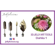 Dahlia 1 3d jelly art tools