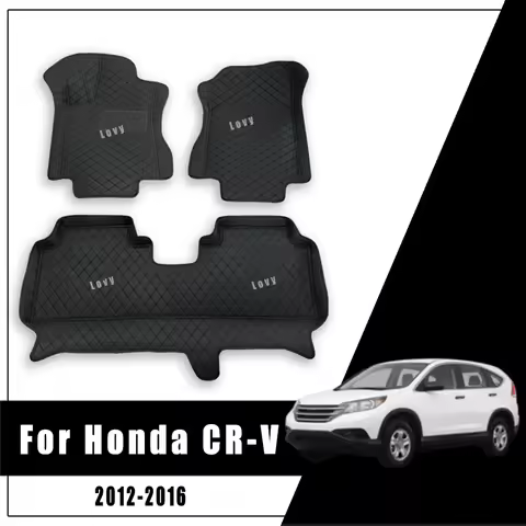 Car Floor Mats Trunk Carpets For Honda CR-V CRV 2012 2013 2014 2015 2016 Rugs Auto Interior Accessor