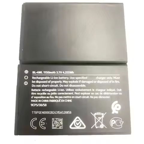 Repalcement Battery For Nokia BA-L4M BL-4WL BL-4XL BL-L4E BL-L5E BL-L5G BL-L5H BL-L5J BL-L5K Battery