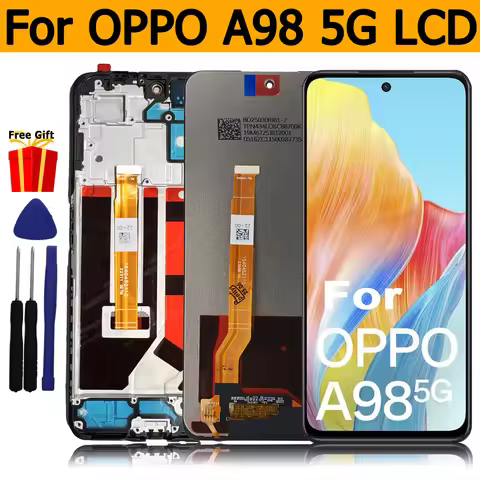 6.72" For Oppo A98 5G LCD Display Touch Screen Digitizer Assembly Replacement Parts For OPPO A98 CPH