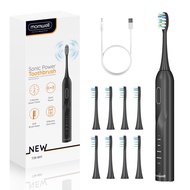 【Q shop】 Mornwell T38 Electric Sonic Toothbrush USB Charge Adult Waterproof Ultrasonic Automatic Too