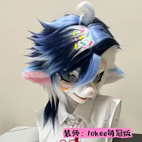 3D Printing Kigurumi Base Mask Fursuit Headbase Furry Cosplay Costumes Accessories Cosplay DIY Kigur
