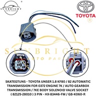 TOYOTA UNSER 1.8 KF80 / 82 AUTOMATIC TRANSMISSION FOR 0372 ENGINE 7K / AUTO GEARBOX TRANSMISSION / 7