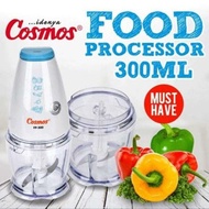 COSMOS Food Procesor FP 300 Blender Chopper FP300 300ml 100watt