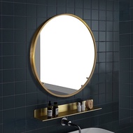 (JIJI.SG) Round toilet mirror Circle mirror Wall hang Mirror Round explosion proof bathroom mirror W
